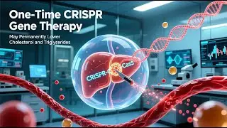One-Time CRISPR Gene Therapy: Permanent Cholesterol Reduction Breakthrough