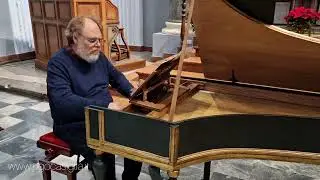 Norberto Broggini playing on harpsichord after Giacomo Ridolfi around 1665 (Rome) - PART 3/5