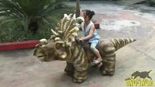 Dinosaur Scooter Ride