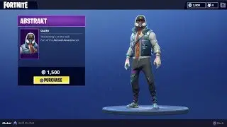 NEW &ldquo;ABSTRAKT&rdquo; OUTFIT - Fortnite Battle Royale