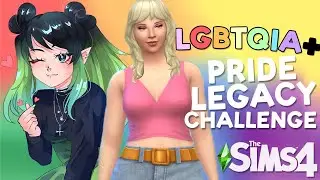 Twitch Livestream | LGBTQIA+ Pride Legacy Challenge 🌈 The Sims 4 | Part 5 🏳&zwj;🌈