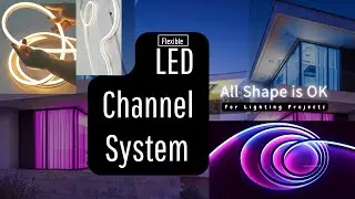 Flexible LED Channel System For Any Lighting Projects