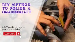 CRANKSHAFT POLISH. NO TOOLS. EASY DIY #DIY #AUTOREPAIRTIPS #pngtuber
