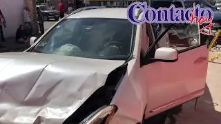 🚨🚨Otro borrachazo deja fuertes da&ntilde;os materiales; huye el responsable  #Durango