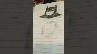 batman face drawing