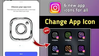 How to Change Instagram App Icons | Instagram Choose Your App Icon New Update