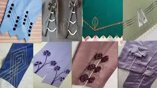 New Trouser Bottom Design Ideas 2025 | Latest Poncha Design for Trouses//55 stylish design