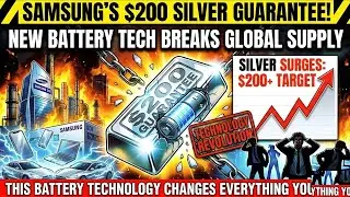 SAMSUNG&rsquo;S $200 SILVER GUARANTEE! | This Battery Technology Changes Everything You Own.