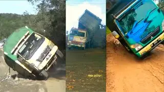 Kompilasi Truk Oleng Terguling Versi Miniatur Truk Part #26