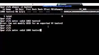 Editing 3PAR Volume UDID on OpenVMS