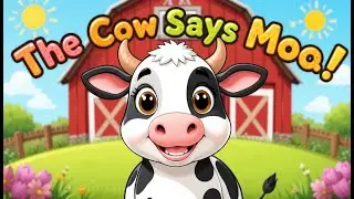 The Cow Says Moo | Fun Farm Animal Song for Kids