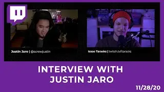 Interview with Justin Jaro [11/28/20 STREAM]