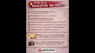 Investimento imobili&aacute;rio no Rio de Janeiro