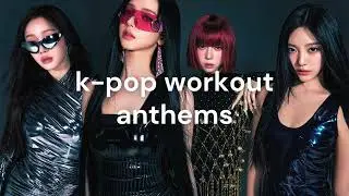 k-pop gym workout playlist l upbeat, energetic, dance