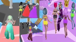 Bridal Rush 🌹💐💃👰🏽 All levels gameplay lvls 20-21 Android games #shorts