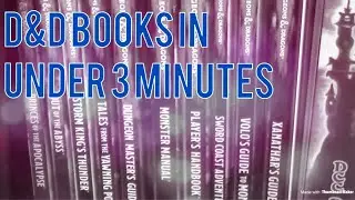D&D 5e Books in Under 3 Minutes - Roll Playing