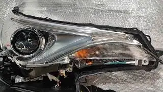Wymiana światłowod&oacute;w LED #drl  w lampach Full LED #toyota Avensis e-mail motolampy@gmail.com