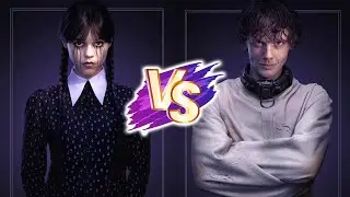 Hunter Doohan (Tyler Galpin) VS Jenna Ortega (Wednesday Addams) Natural Transformation 🌟 2025