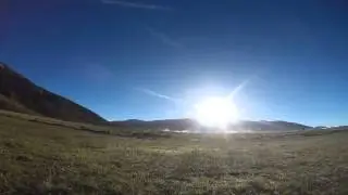 Lake Tennyson sunrise in New Zealand