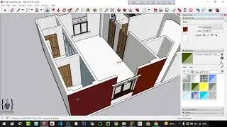 How to Adding door in SketchUp part 1