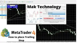 Learn How to place Trailing Stop on MT4 online trading platform to protect your profit