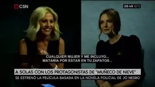 Barbie Simons en exclusiva con Rebecca Ferguson, de 