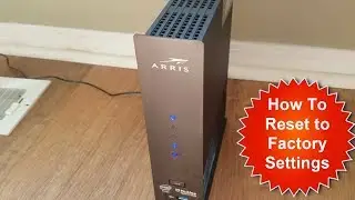 Как восстановить заводские настройки доски для серфинга ARRIS