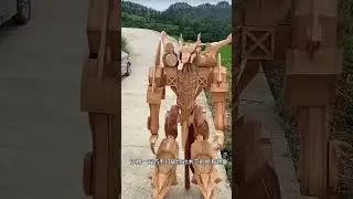 A Chinese boy created a Rolls-Royce replica made of wood 🪵 #shorts