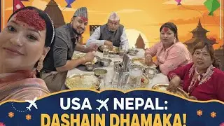USA to Nepal: Our Dashain Family Reunion | The 8,000 Mile Journey Home