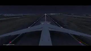 World of Airports &ndash; Nachtstart der Antonov An 124 Maximus Air  Rundumsicht