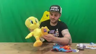 Ep 1068 - Space Jam A New Legacy Tweety Build A Bear Plushie Unboxing
