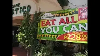 Cafe Rustico San Fernando Pampanga Eat All You Can 2019