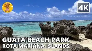 Guta Beach Park &ndash; 4K Rota Island Walking Tour | Northern Mariana Islands