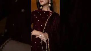 most trending hand embroidery sequence work kurti design#ytshorts #sewing #sara inspire outfit#diy
