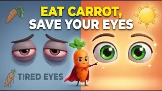 Carrot Benefits for Eyes 👀 | How Carrots Improve Vision, Skin & Immunity Naturally