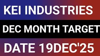 KEI INDUSTRIES STOCK LATEST NEWS 19DEC'25/KEI INDUSTRIES SHARE LATEST ANALYSIS WITH TARGET FORECAST 