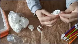 Esnek ,çatlamayan, kırılmayan porselen hamuru  yapımı#diy #kendinyap