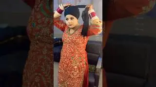 Sikh bride ❤️🧿#dastar #bride #viralshort #shorts #trendingshorts #ytstudioes #turban #trending
