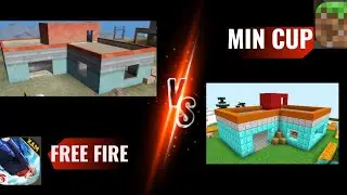 ##free fire l shape Ghar #free fire for Minecraft banana