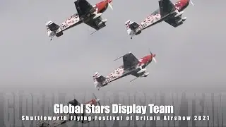 Amazing Aerobatics by the Global Stars Display Team