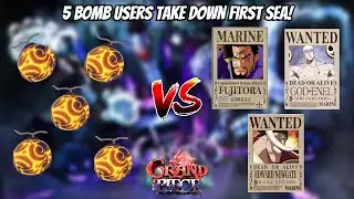 [GPO] 5 Bomb Users Vs First Sea Bosses