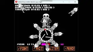 HARD-MODE Sans Fight By Siki Death RTA 32.53