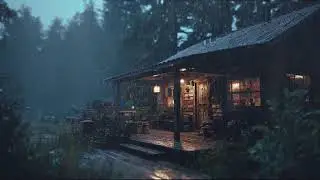 12 Hour of Heavy Rain and Thunder That Makes Your Brain Shut Down for Sleep