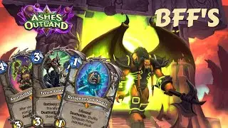 HEARTHSTONE GAMEPLAY, RELIQUARY OF SOULS, TERON DEATHRATTLE VALUE PRIEST!