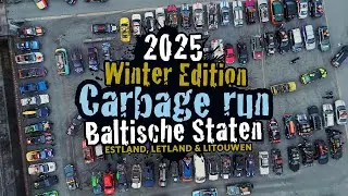 Carbage run Winter edition 2025  Baltische Staten - official aftermovie (NL)