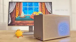 Building a Mini ITX PC for my GF! | PCCooler k101| AMD RX 7800 XT