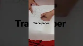 Trace paper for beginners