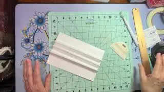 BABY MINI ALBUM TUTORIAL/#2 VIDEO...INSTRUCTIONS ON ADDING THE HINGE INSERT FOR THE SIGNATURES...