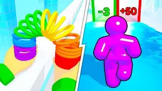Toy Spring VS Tall Man Run 🔥 Max Level SpeedRun Gameplay (Android,iOS) NEW UPDATE Ep 802