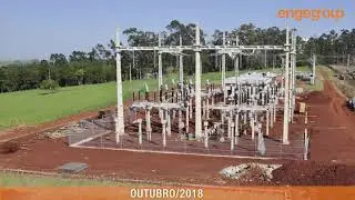 Time Lapse de construção de SE de Alta Tensão em SP
